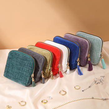 Torba za nakit, flanel materijal, oblik clutch, model Hd-367, brend Xinyi