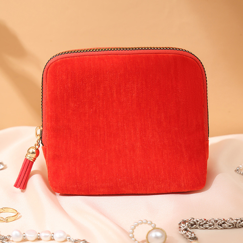 Torba za nakit, flanel materijal, oblik clutch, model Hd-367, brend Xinyi