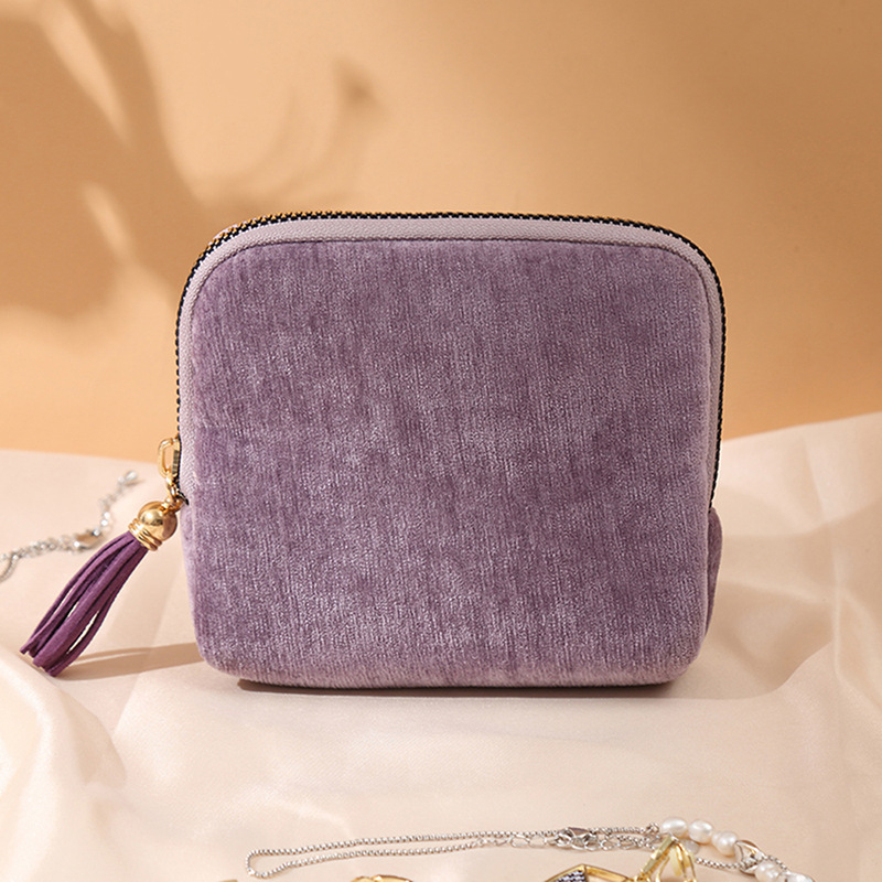Torba za nakit, flanel materijal, oblik clutch, model Hd-367, brend Xinyi