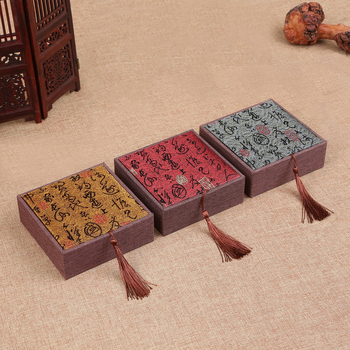 Kutija za nakit od tkanine za perle i narukvice - antički stil, kutija za pakiranje, prilagodljivo procesiranje