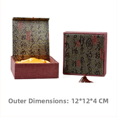 Kutija za nakit od tkanine za perle i narukvice - antički stil, kutija za pakiranje, prilagodljivo procesiranje