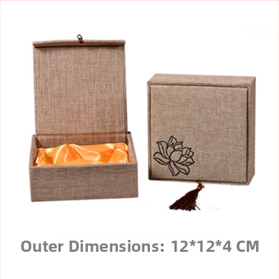 Kutija za nakit od tkanine za perle i narukvice - antički stil, kutija za pakiranje, prilagodljivo procesiranje