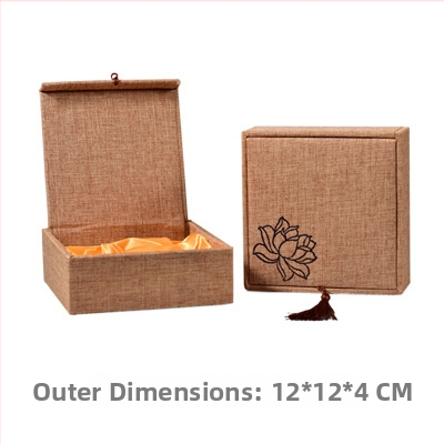 Kutija za nakit od tkanine za perle i narukvice - antički stil, kutija za pakiranje, prilagodljivo procesiranje