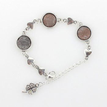 Brățară, stil retro, unisex, aliaj, placare electro