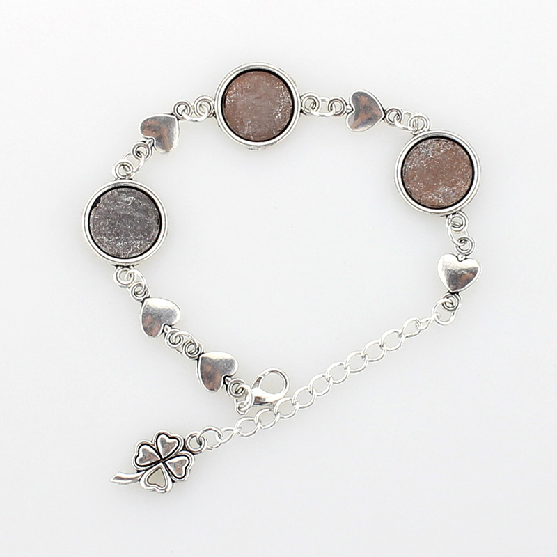 Brățară, stil retro, unisex, aliaj, placare electro