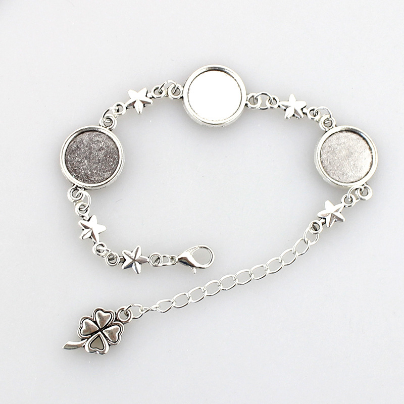 Brățară, stil retro, unisex, aliaj, placare electro