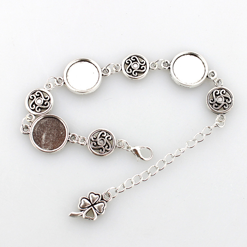 Brățară, stil retro, unisex, aliaj, placare electro