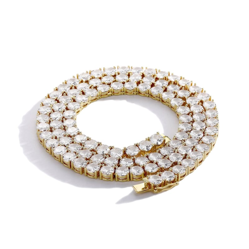 Bijuterii unisex din cupru cu zircon placat cu aur, accesoriu de mână personalizabil