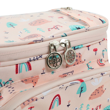 He Niu HECATTLE A309 Μπροστινή Τσάντα Ποδηλάτου για Ηλεκτρικά Ποδήλατα, Oxford Ύφασμα, 22.5×12×21 cm, Αδιάβροχο Φερμουάρ