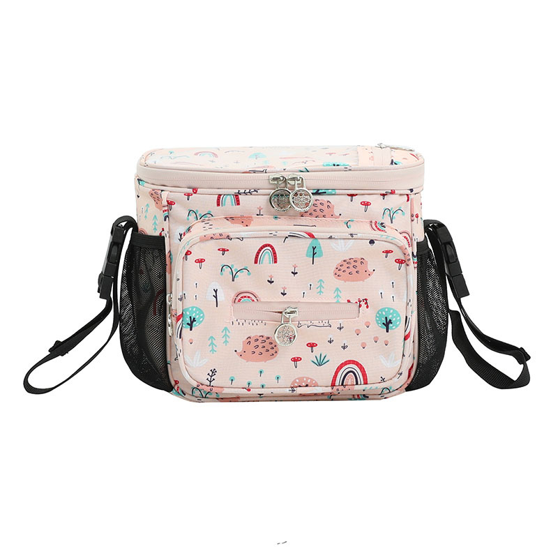 He Niu HECATTLE A309 Μπροστινή Τσάντα Ποδηλάτου για Ηλεκτρικά Ποδήλατα, Oxford Ύφασμα, 22.5×12×21 cm, Αδιάβροχο Φερμουάρ