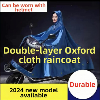 Ponča za kišu za električni automobil/motocikl (Oxford tkanina; PVC vodootporni sloj; debeli materijal; za 1–2 odraslih)