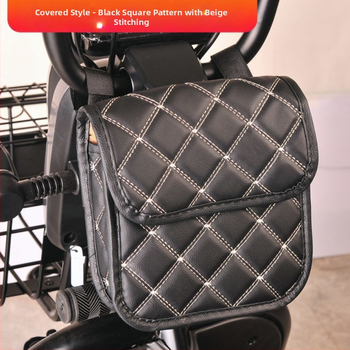 Τσάντα ποδηλάτου με μπροστινό χώρο αποθήκευσης για κινητό, πολυλειτουργική διακοσμητική κρεμαστή τσάντα – Powerful Factory