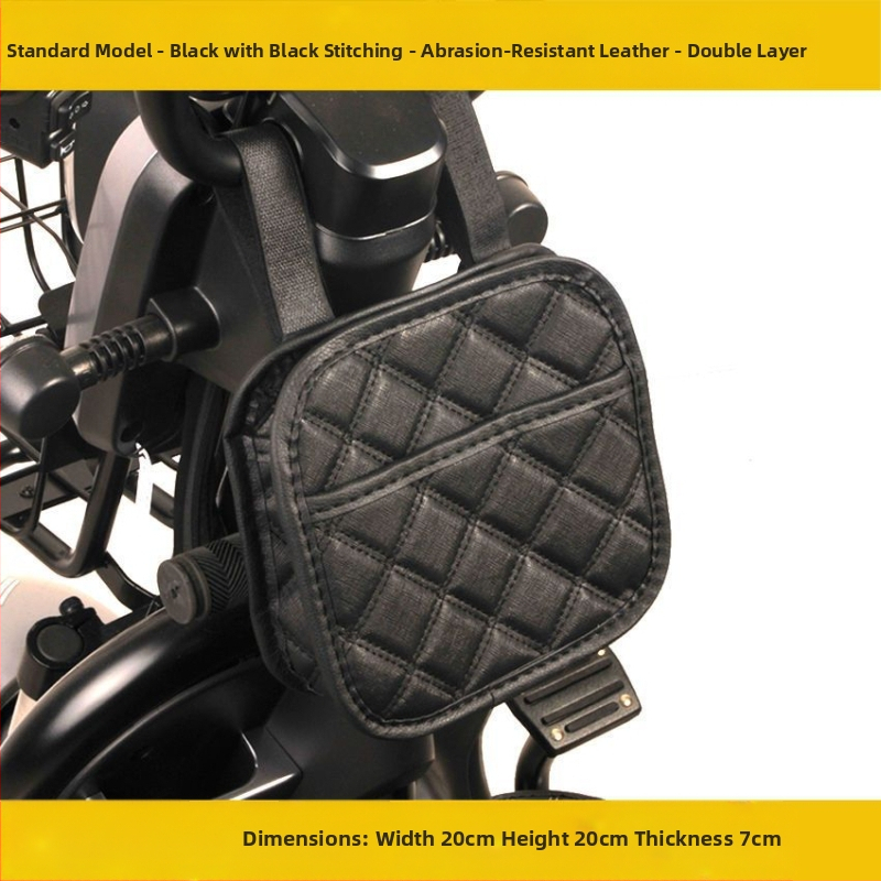 Τσάντα ποδηλάτου με μπροστινό χώρο αποθήκευσης για κινητό, πολυλειτουργική διακοσμητική κρεμαστή τσάντα – Powerful Factory