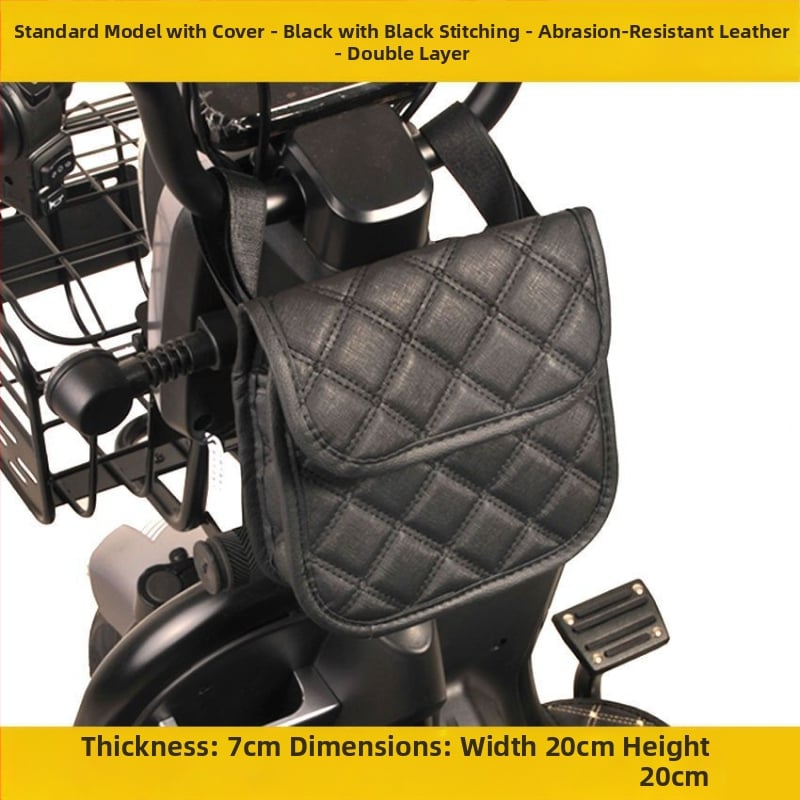 Τσάντα ποδηλάτου με μπροστινό χώρο αποθήκευσης για κινητό, πολυλειτουργική διακοσμητική κρεμαστή τσάντα – Powerful Factory