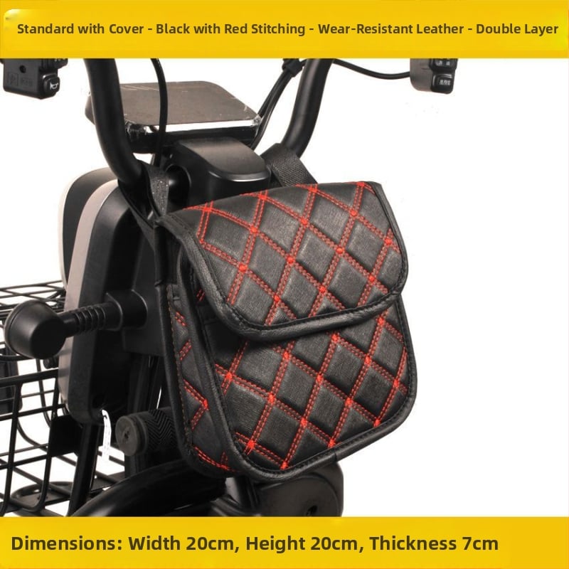 Τσάντα ποδηλάτου με μπροστινό χώρο αποθήκευσης για κινητό, πολυλειτουργική διακοσμητική κρεμαστή τσάντα – Powerful Factory