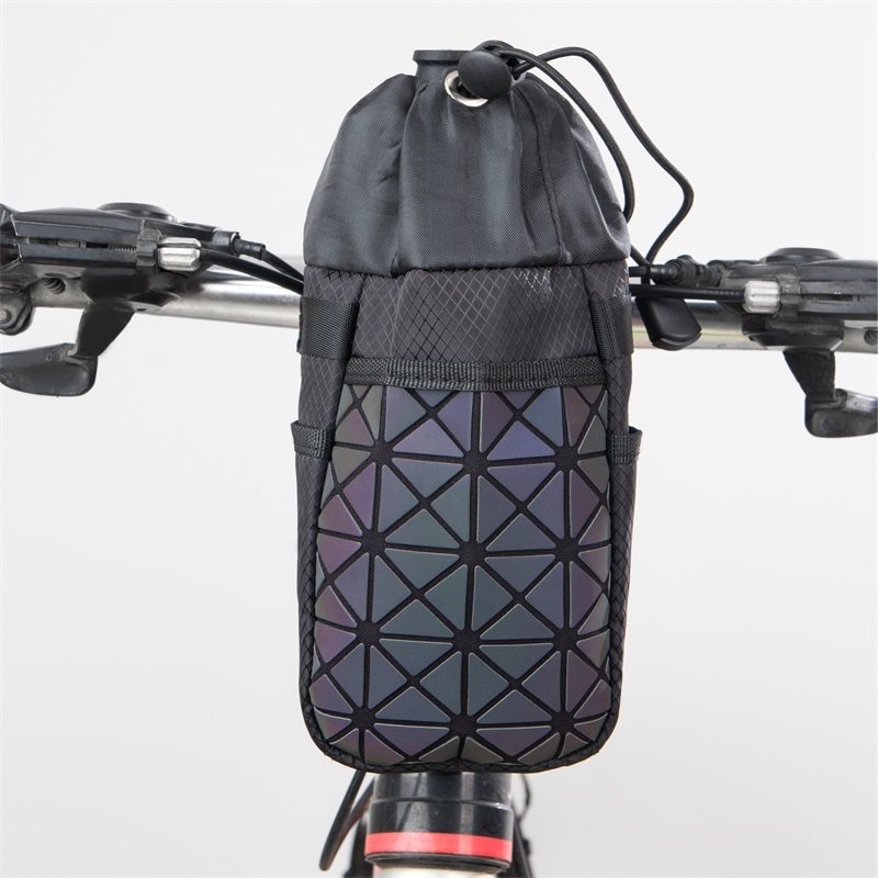 Θήκη μπουκαλιού για τιμόνι ποδηλάτου με μόνωση, Νάιλον, χωρητικότητα 2L, μοντέλο S20