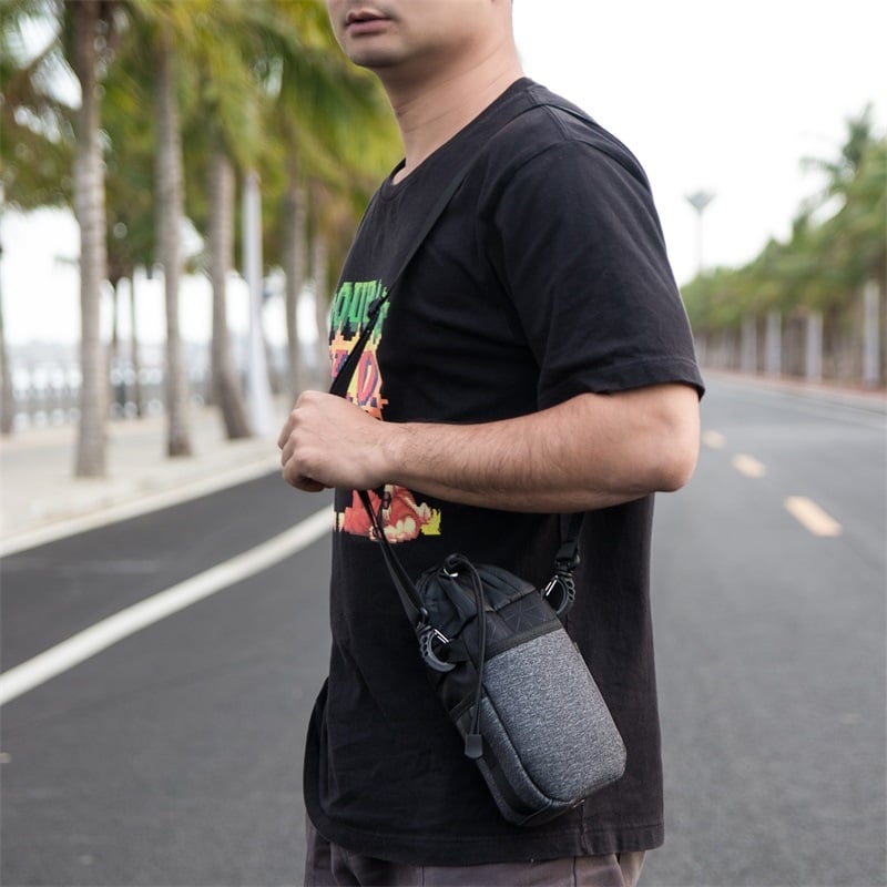 Θήκη μπουκαλιού για τιμόνι ποδηλάτου με μόνωση, Νάιλον, χωρητικότητα 2L, μοντέλο S20