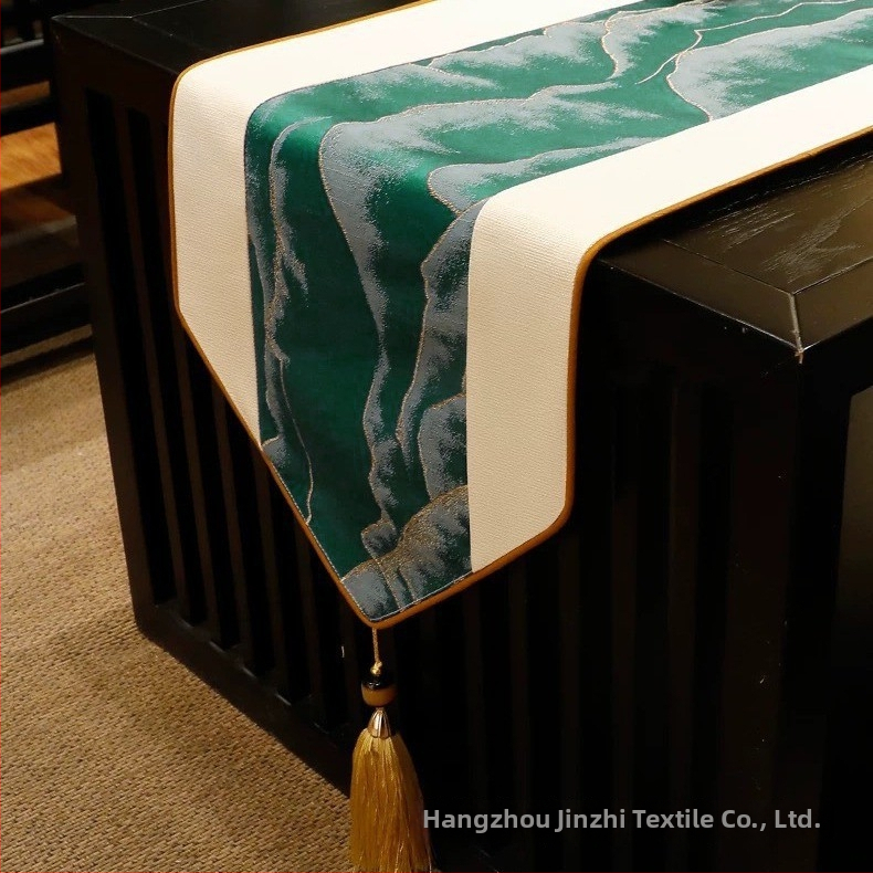 Laudlipu – linane, uus hiina stiil, geomeetriline muster, sobib elutuppa ja magamistuppa