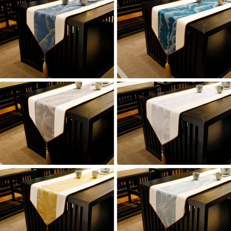 Laudlipu – linane, uus hiina stiil, geomeetriline muster, sobib elutuppa ja magamistuppa