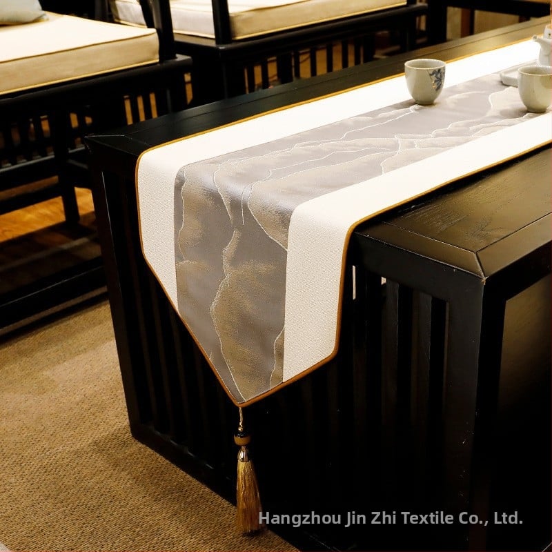 Laudlipu – linane, uus hiina stiil, geomeetriline muster, sobib elutuppa ja magamistuppa