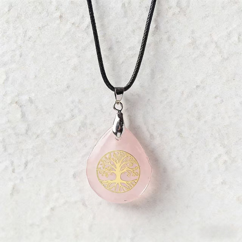 Colier Aventurin, Arborele Vieții, Șlefuit, Design Original, Toamna 2025