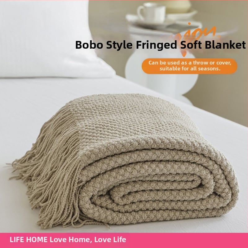 Rankšluosčio pledas: medvilnė, dryžiai, svoris 500–799 g, šiuolaikiškas minimalistinis stilius