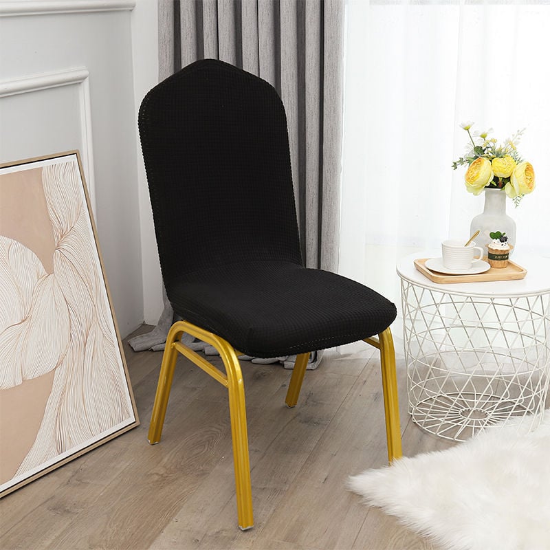 Kõverdatud söögitoa tooli kate, hotellistiil (Bränd: other; Materjal: Other; Kategooria: Tooli kate; Stiil: Hotell)