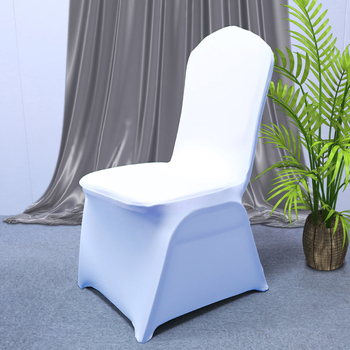 Tooli kate – üheosaline, paksem elastne disain; pulmade stiil; sobib hotellide üritustele; materjal: 97% polüester, 3% spandex