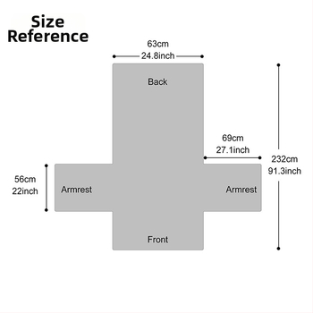 Diivanikate - veekindel, õmblustega topelt rombikujundusega - polüester/spandeks - hotellistiil