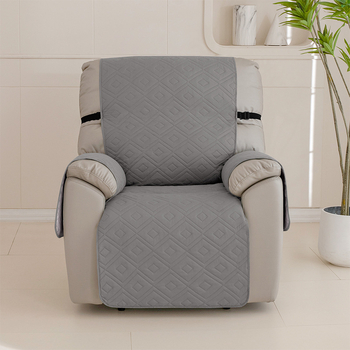 Diivanikate - veekindel, õmblustega topelt rombikujundusega - polüester/spandeks - hotellistiil