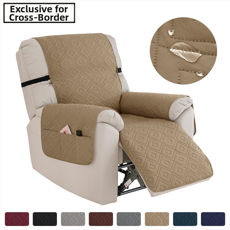 Diivanikate - veekindel, õmblustega topelt rombikujundusega - polüester/spandeks - hotellistiil