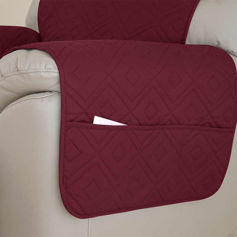 Diivanikate - veekindel, õmblustega topelt rombikujundusega - polüester/spandeks - hotellistiil