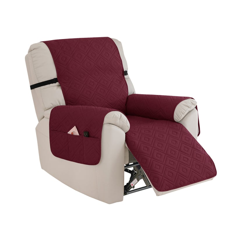 Diivanikate - veekindel, õmblustega topelt rombikujundusega - polüester/spandeks - hotellistiil