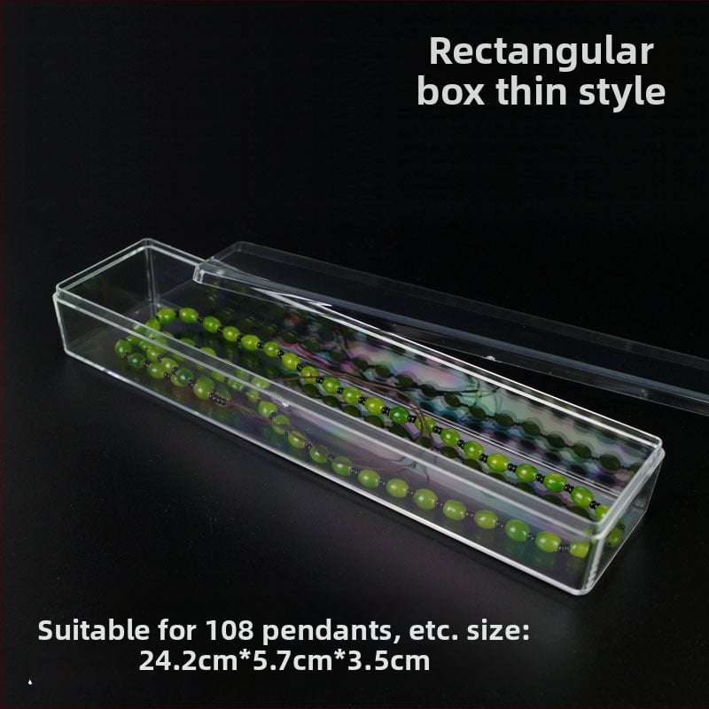 Cutie acrilică octogonală pentru bijuterii, ambalare brățări – cutie de expoziție sigilată, pungă de ambalare inclusă, material compozit, ambalare bijuterii