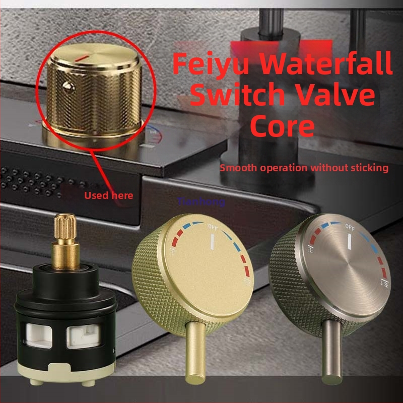 Ventilno jezgro kišnog izlaza za kuhinjski sudoper – 304 nehrđajući čelik, keramičko jezgro ventila, model A-00002, Mingjin, CE potvrda