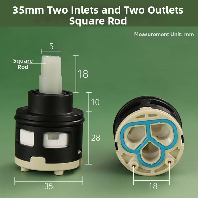 Ventilno jezgro kišnog izlaza za kuhinjski sudoper – 304 nehrđajući čelik, keramičko jezgro ventila, model A-00002, Mingjin, CE potvrda