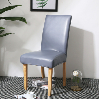 PU bőr étkezőszék huzat, vízálló, csúszásmentes, kopásálló, rugalmas