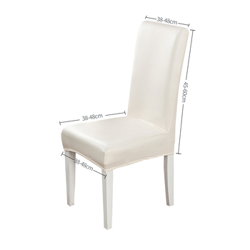 PU bőr étkezőszék huzat, vízálló, csúszásmentes, kopásálló, rugalmas