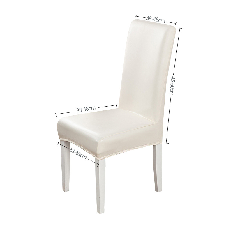 PU bőr étkezőszék huzat, vízálló, csúszásmentes, kopásálló, rugalmas