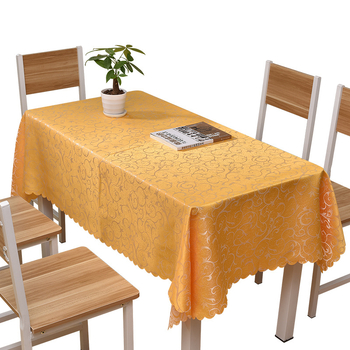 Pravokutni jacquard stolnjak za hotele i restorane, moderan minimalistički dizajn, poliester, otporan na prašinu i dekorativni pokrivač stola