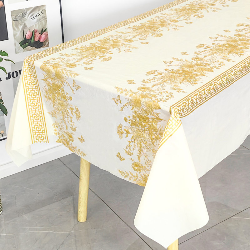Stone Cloth μιας χρήσης τραπεζομάντηλο για catering, ορθογώνιο, παχύ, αδιάβροχο και βιοδιασπώμενο, για εστιατόρια και ξενοδοχεία