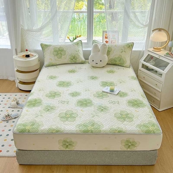 Jääsiidist jahutusmattide komplekt – viskooskiud, Jacquard kudumine, pestav, 3-osaline komplekt, kaasaegne stiil