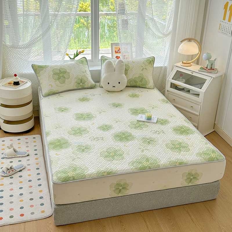 Jääsiidist jahutusmattide komplekt – viskooskiud, Jacquard kudumine, pestav, 3-osaline komplekt, kaasaegne stiil