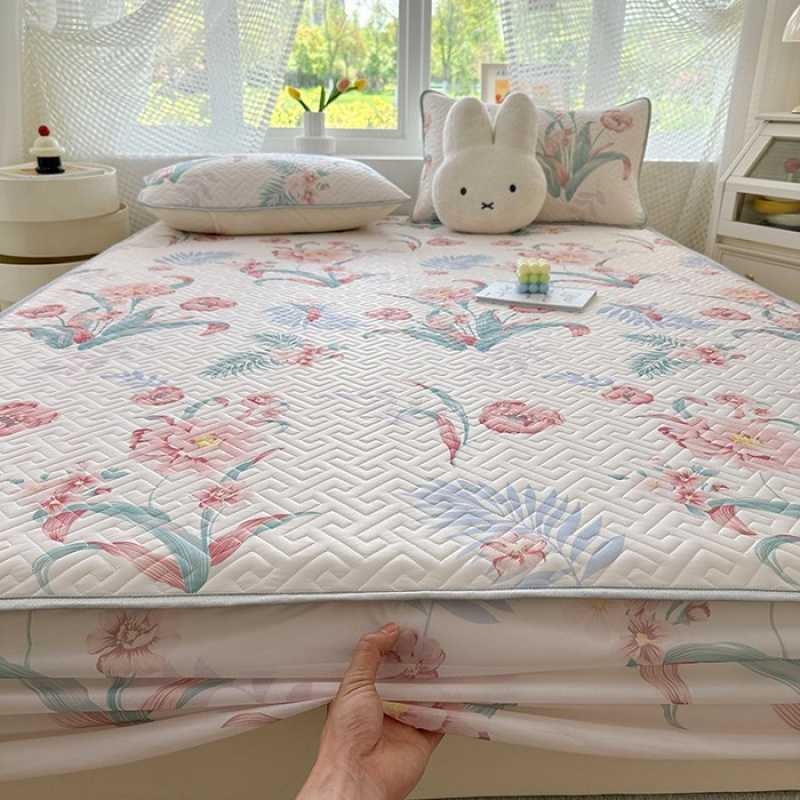 Jääsiidist jahutusmattide komplekt – viskooskiud, Jacquard kudumine, pestav, 3-osaline komplekt, kaasaegne stiil