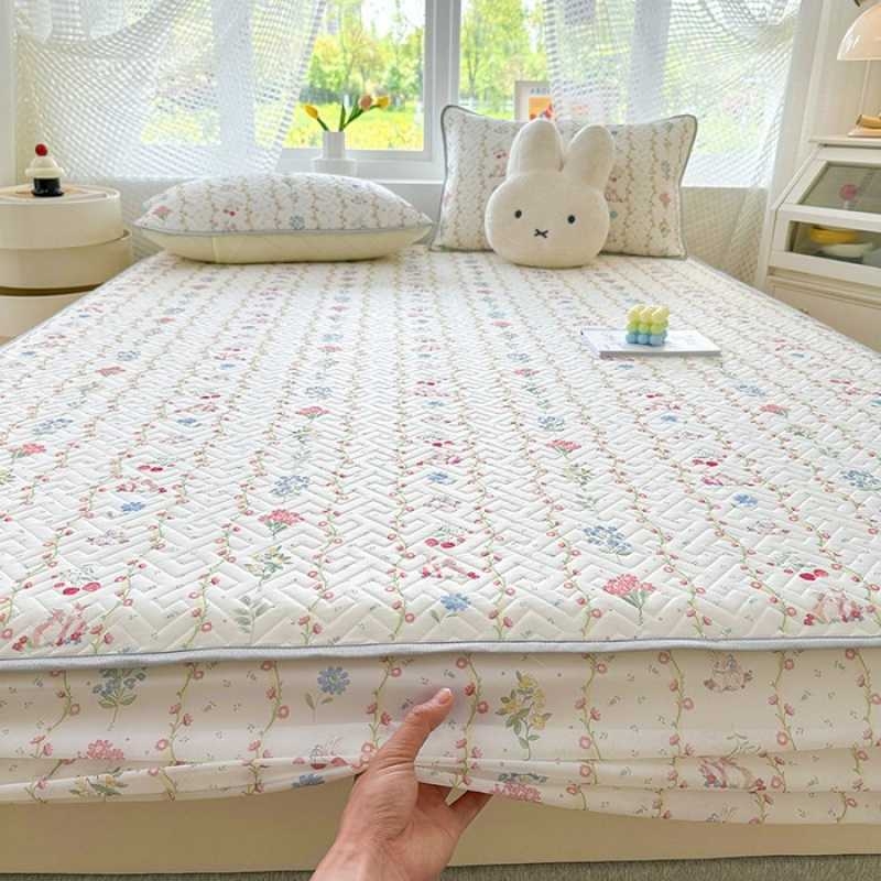 Jääsiidist jahutusmattide komplekt – viskooskiud, Jacquard kudumine, pestav, 3-osaline komplekt, kaasaegne stiil