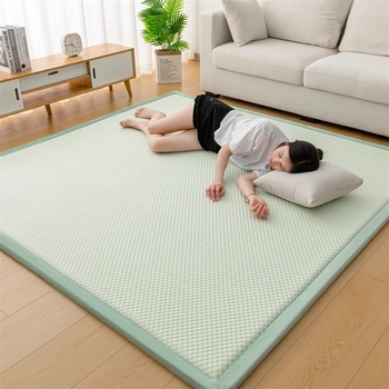 Voodimatt keemilistest kiududest, kakskülgne disain, uus hiina stiil, trükitud muster, Ice Silk matt