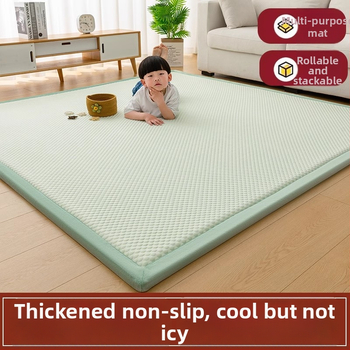 Voodimatt keemilistest kiududest, kakskülgne disain, uus hiina stiil, trükitud muster, Ice Silk matt