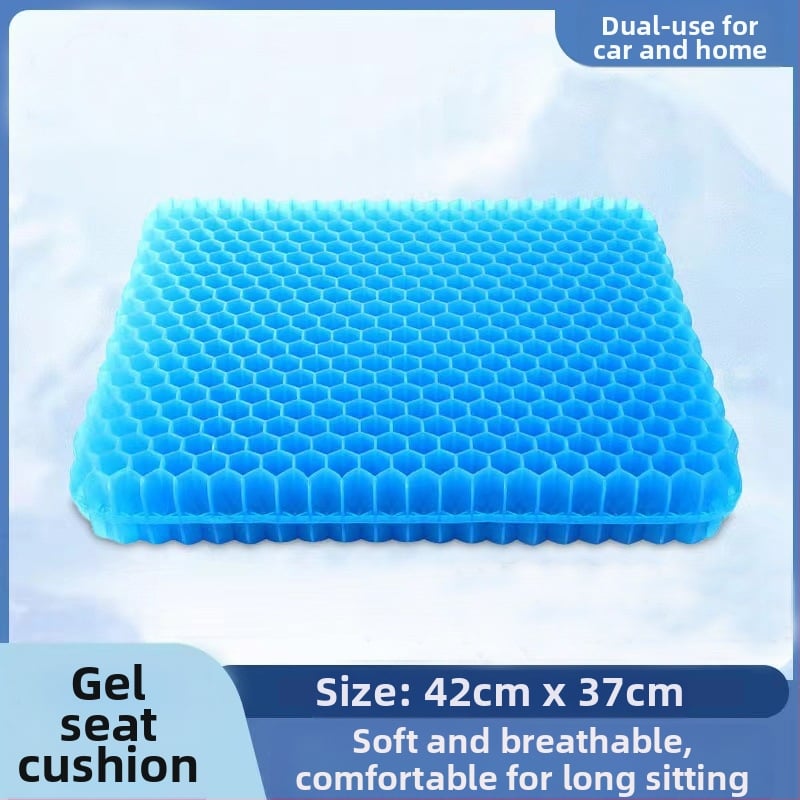 Perna de șezut din latex cu umplutură gel, culoare solidă, pentru exterior și birou, stil modern minimalist