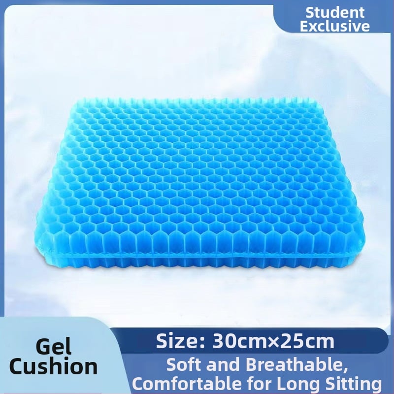 Perna de șezut din latex cu umplutură gel, culoare solidă, pentru exterior și birou, stil modern minimalist