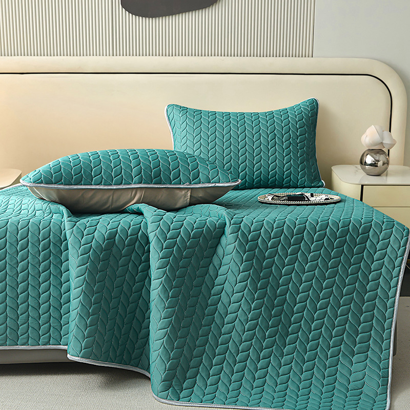 Sintētiskā lateksa dzesēšanas mats vasarai, saliekams un mazgājams veļas mazgājamā mašīnā, viegls luksusa stils, lateksa saturs 90%+